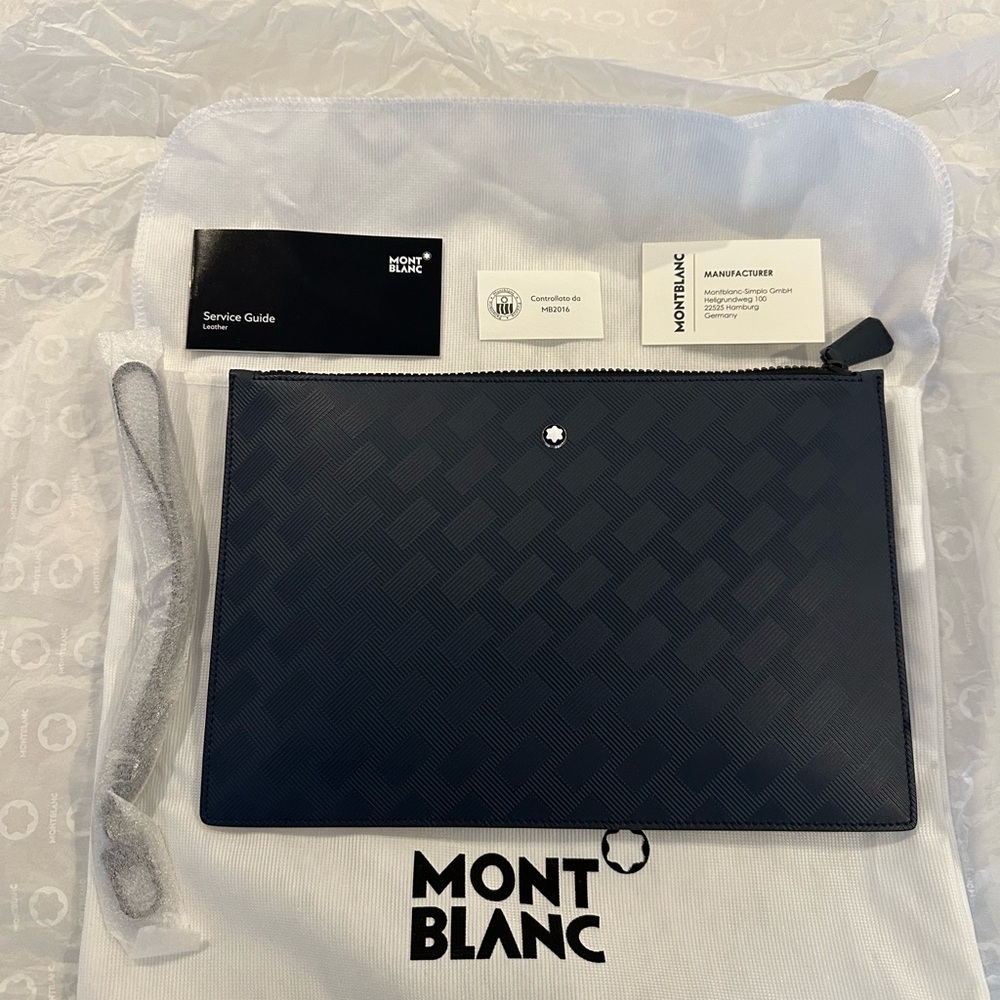 Montblanc Navy Travel Bag